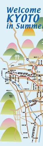 京の坂本龍馬 ゆかりの地マップ